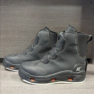 Men's Korkers Devil's Canyon Wading Boots w/All Terrain & Felt Soles - Size 15